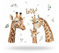 InAndOutdoorMatch - Stickers muraux - Animaux de la jungle - Girafe