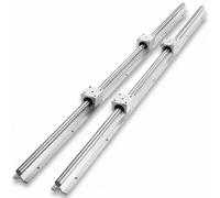 InAndOutdoorMatch - Système de guidage linéaire - SBR20 - 1200 mm - 2 profilés de guidage