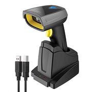 Inateck BCST-52 Lecteur Code Barre Portable 1D/2D Bluetooth/USB, Batterie 2000mAh, Lecture Codes Aztec, Datamatrix, QR, Compatible Windows/macOS/Linux