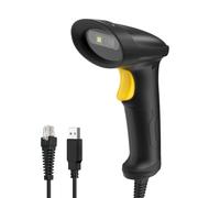 Inateck Lecteur Code Barre 1D 2D QR, Wired USB Douchette Code Barre | Plug & Play, Avec USB Cable pour Ordi, Tablette PC, pour Mobile Payment, Magasins de détail, BCST Hyper A60