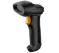 Inateck Lecteur Code Barre sans Fil 2D 1D QR, Douchette Code Barre avec Bluetooth et Filaire USB, Scanette 2600 mAh, 1 Charge 3 Mois, avec APP/SDK/AI, BCST-72, Noir