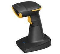 Inateck Lecteur de Code Barres 2D 1D QR sans Fil, Bluetooth 5.0, Scanner Codes sur l'écran avec Base Intelligente, BCST-54 (Noir)