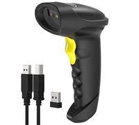 Inateck Lecteur de codes-barres 2D QR sans fil BCST-50 pour POS Noir
