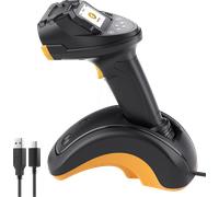 inateck Barcodescanner Pro8 Black with data transfer station