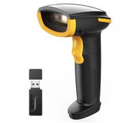 Inateck Scanner Code Barre Bluetooth, Lecteur Code Barre sans Fil Portable, Douchette Code Barre 1D 2D QR Code avec APP et SDK