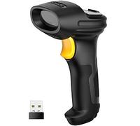 Inateck Scanner de codes-barres BCST-60-BK 2,4 GHz, scan auto précis, rayon 35 m, 180 jours veille