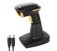 Inateck Scanner de codes-barres 2D BCST-36 Bluetooth sans fil, 2600 mAh, base intelligente