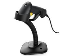 Inateck USB Lecteur de Code-Barres avec Support, Douchette Filaire, BCST-33
