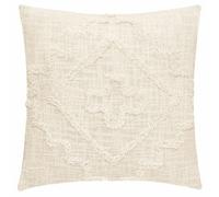Coussin Tuft ""Inca"" - 40 x 40 cm - Ivoire
