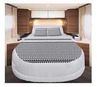 INCASA Prêt à dormir 100% coton Etnik 160 x 200 cm lit central