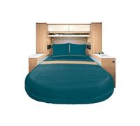 INCASA Prêt à dormir All seasons Lyocell et Percale Carpi 140 x 190 cm