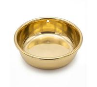 Incensera Coupelle de Rechange pour Brûleur d’Encens en Acier Inoxydable, Finition Laiton, Réservoir 5,5 cm, Capacité 35 ML, Idéal pour Huiles Essentielles, Résines et Herbes