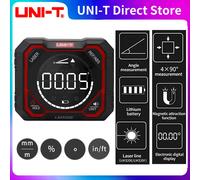 Inclinomètre Laser numérique UNI-T LM320D LM320E LM320F, compteur d'ange avec mesure d'angle relatif absolu, inclinomètre magnétique LM320E 2Laser