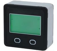 Inclinomètre numérique 360° Plage de mesure compact | Résolution de 0,05 °, écran LCD numérique, base magnétique puissante, pour surfaces métalliques, angle précis