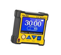 Inclinomètre numérique DXL360, niveau électronique, jauge d'angle numérique, gyroscope, rapporteur d'angle LCD à double axes(DXL360(Non-magnetic))
