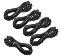 INDARUN 5pcs 4 pins 3m rallonge pour les câbles des rgb spots encastrable extérieur