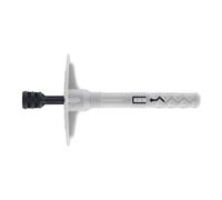INDEX A PERFECT FIXING - AISC10120 [AIS-C] Cheville avec clou en polyamide pour fixation de panneaux isolants et réhabilitation de façade (SATE), homologuée, Ø10 x 120 mm, 200 unités