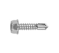 INDEX ABEI4216 - Tornillo autotaladrante de cabeza hexagonal Inoxidable A2 (4,2 x 16, 1000 uds.)