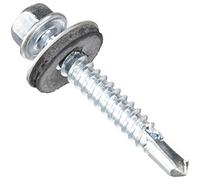 Index Fixing Systems BZABE165538 Lot de 12 vis autoperceuses à tête hexagonale P16 5,5 x 38 mm