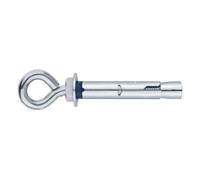 Index Fixing Systems ch-ar - Pack de 100 fixations antigiro pour charges hautes, d'oeil en zingué), ACHA11C