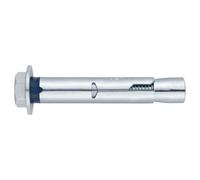 Index Fixing Systems ch-to - Pack de 100 fixations antigiro pour charges hautes (recouvrement zingué vis hexagonale 6,8 mm), ACHT12C