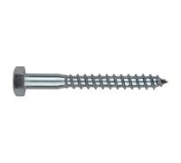 Index Fixing Systems din-571 - Pack de 20 vis avec filetage pour bois et aggloméré, tête hexagonale cincados, 7 x 70 mm)
