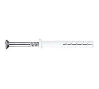 INDEX LSTCCC05050 - Bolsa Autoservicio. Taco clavable de poliamida 6.6, premontado con tornillo rosca-arpón. Taco con cabeza cilíndrica (5 x 50 Ø5, 7 uds.)