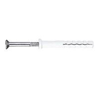 INDEX LSTCCC06035 - Bolsa Autoservicio. Taco clavable de poliamida 6.6, premontado con tornillo rosca-arpón. Taco con cabeza cilíndrica (6 x 35 Ø6, 7 uds.)