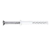 INDEX LSTCCC06050 - Bolsa Autoservicio. Taco clavable de poliamida 6.6, premontado con tornillo rosca-arpón. Taco con cabeza cilíndrica (6 x 50 Ø6, 6 uds.)