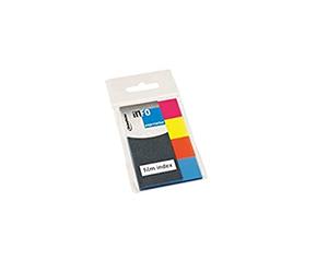 Index Marqueur 50 x 20 mm 4 x 40 feuilles de film assorties
