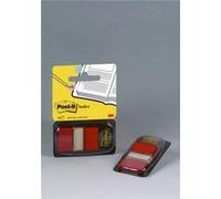 Index Post-it - Distributeur de 50 index Rouge 25,4x44mm Rouge G