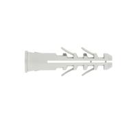 INDEX TACOL06 - Taco de nylon con collarín (6 x 30 Ø 6, 100 uds.)