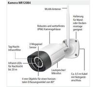 INDEXA WR120 SET M7B Kit de caméras de surveillance (26670)