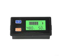 Indicateur de batterie LCD DC 9-120 V testeur de tension (écran vert) | Entrée DC 9-120 V, transient 150 V, haute fiabilité, pour divers systèmes de batterie