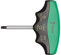 Indicateur de couple avec poignée en T T25 x 60 mm 5 Nm Wera | 4013288208828