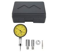 Indicateur de mesure à cadran à levier, instrument de mesure en acier inoxydable, plage de mesure 0 à 0,8 mm, graduation de 0,01 mm, testeur à cadran compact pour la détection des