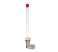 Indicateur de Niveau D'eau pour Citerne et Bassin Incendie, Acrylique | Tube Transparent, Diamètre de Raccord 16mm et Tuyau 13mm, Métal, Usage Domestique et Industriel