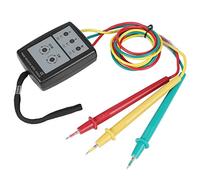 Indicateur de phase numérique, SP8030 Indicateur de rotation de phase numérique Buzzer LED Compteur de séquence de phase 200V-480V AC avec sac