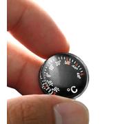 Indicateur de température de voiture - Petit compteur de température | Thermomètre d'intérieur pour idée cadeau, voiture, camping-car, SUV, van, été, hiver, parking, contrôle de la température