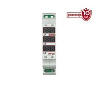 Indicateur de tension 3 phases 100-260V AC numérique WP-3C