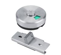 Indicateur de verrou de porte, verrou indicateur de porte de toilettes | Verrou de confidentialité en alliage de zinc, indicateur rouge vert, adapté pour aéroport, gare, hôpital