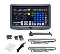 Indicateur numérique, AC110V/220V, 0-1000mm Encodeur d'échelle linéaire, 0,005mm Kit complet