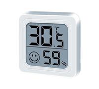 Indicateur Numérique D'humidité Et De Température | Humidité Intérieure 10-50 (℃) | Mètre De Température Hygromètre LCD 10-99 (RH) Pour Mesures De Température Et Humidité Intérieures