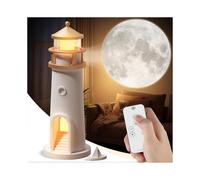 (Inductive type) Moon Light Galaxy Projector Rechargeable LED Aesthetic Table Lamp Christmas Birthday Gifts for Kids