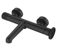 Indus mitigeur bain-douche mécanique noir Essebagno