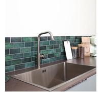 Indus mitigeur évier façon inox Essebagno