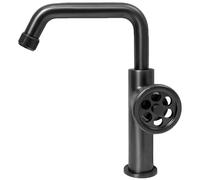 Indus mitigeur lavabo bas gris gun métal Essebagno