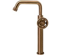Indus mitigeur lavabo haut cuivre brossé Essebagno