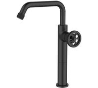 Indus mitigeur lavabo haut noir Essebagno