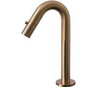 Indus robinet lave-mains cuivre brossé eau froide Essebagno